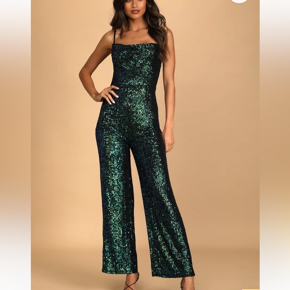 Lulus Sequin Jumpsuit